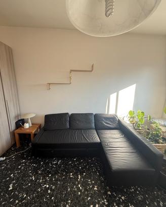 Divano letto contenitore Ikea con chaise longue 