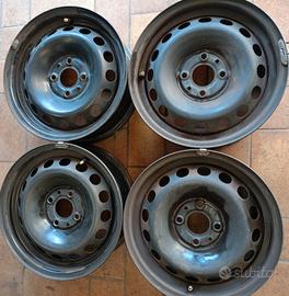 Cerchi in ferro Fiat Lancia 4 fori