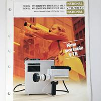 Videocamera New Portable VTR brochure