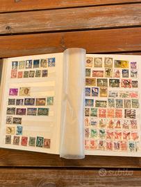 Collezione di francobolli album incluso