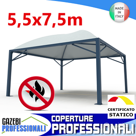 Gazebo copertura pesante per auto o casa giardino