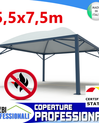 Gazebo copertura pesante per auto o casa giardino