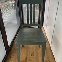 Sedia di legno Vintage