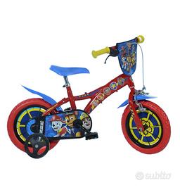 Nuova bicicletta bambino paw patrol 14”