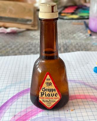 Bottiglia mignon liquore vintage