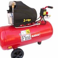 compressore rosso Fini Amico 2hp 24L