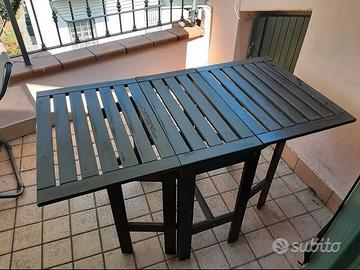 tavolo salvaspazio da esterno