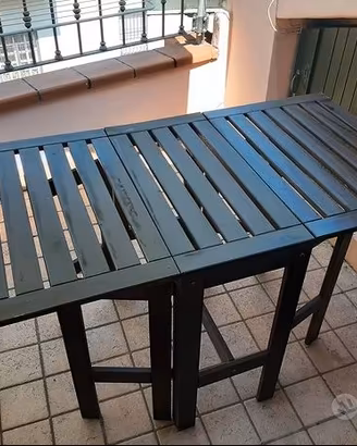 tavolo salvaspazio da esterno