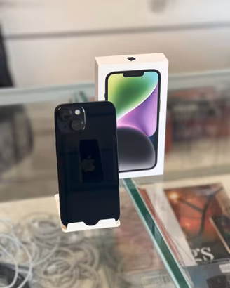 iPhone 14 128GB Mezzanotte-Batteria 96% Originale