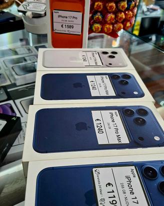 IPHONE 17 PRO 256GB BLU NUOVO