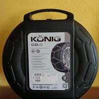 catene da neve nuove.