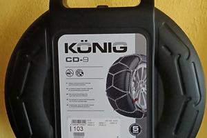 catene da neve nuove.