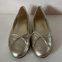 Ballerine cc in pelle donna
