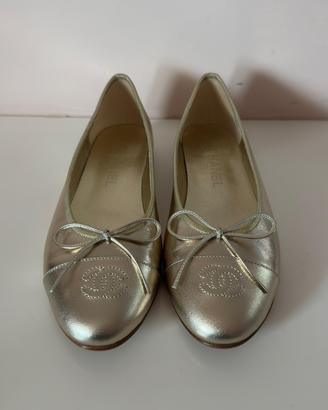 Ballerine cc in pelle donna