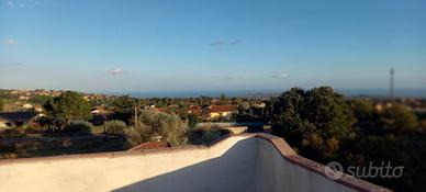Villino panoramico vista mare pedara