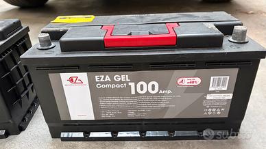 Batteria GEL 100 aH per camper barca