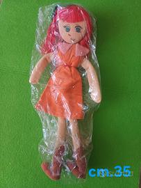 Bambola stoffa Vintage cm.35