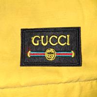 toppa in tessuto Gucci 