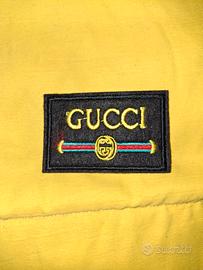 toppa in tessuto Gucci 