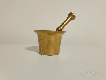 mortaio in bronzo