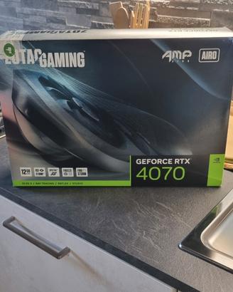 Scheda grafica Nvdia RTX 4070 Zotac 12gb ddr6 trio