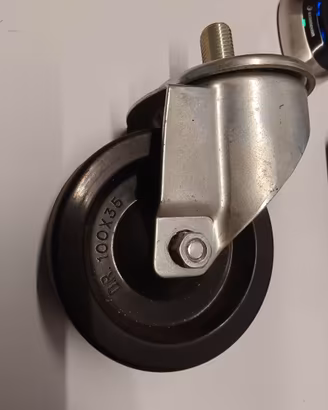 70 Ruote girevoli industr. Ø100x35mm 120/150kg