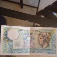 banconota da 500 lire