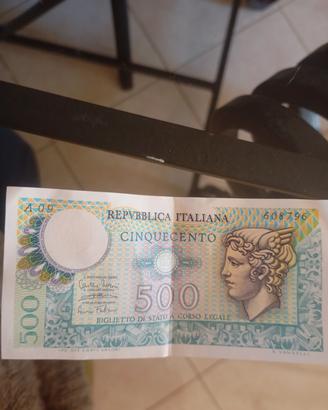 banconota da 500 lire