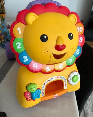Leone primi passi fisher price lingua spagnola