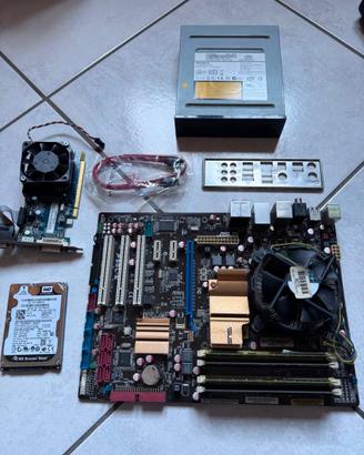 Bundle ASUS P5QL-E 6Gb DDR2 RAM CPU E8500 W10 IoT