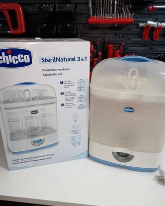STERILIZZATORE CHICCO STERIL NATURAL 3 IN 1 USATO