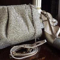 Parure scarpe e pochette da cerimonia - Elata