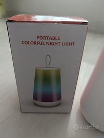 lampada led multicolore 