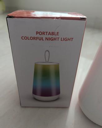 lampada led multicolore 