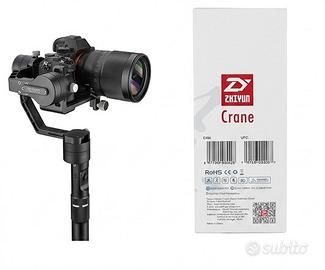 Crane 3-axis gimbal stabilizer con doppio manico 