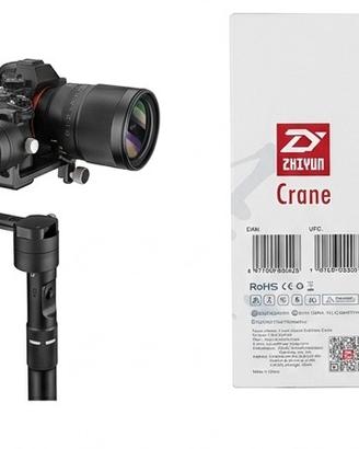 Crane 3-axis gimbal stabilizer con doppio manico 