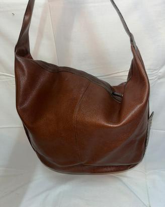 Borsa Pelle Stefano Serapian Marrone