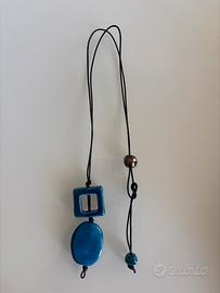 Collana artigianale in ceramica