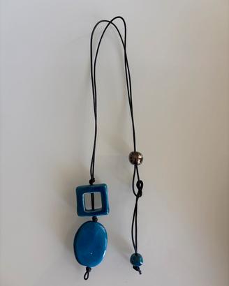 Collana artigianale in ceramica