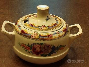 zuppiera T.Limoges in Porcellana decorata