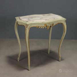 Tavolino in Stile in Legno Laccato - Inizio 900