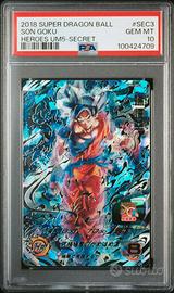 PSA 10 SON GOKU UM5-SEC3 DRAGON BALL HEROES JAP