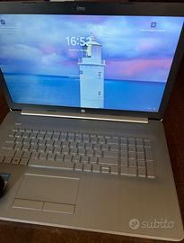 Notebook HP17 pollici INTEL I5 8GB 512GB SSD