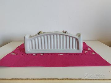 Porta Sapone/Saponetta Vintage in Porcellana 