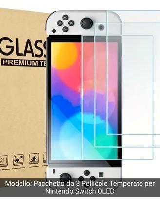 Proteggi Schermo per Nintendo Switch OLED