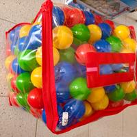Sacca con 150 palline colorate