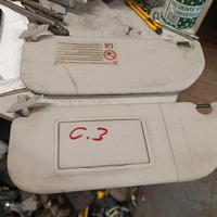 COPPIA ALETTE PARASOLE CITROEN C3 2009-16