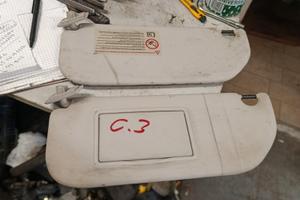 COPPIA ALETTE PARASOLE CITROEN C3 2009-16