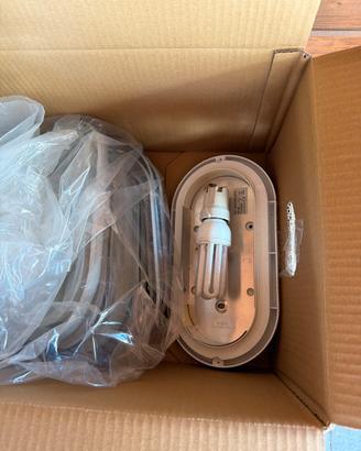 set lampade per esterno casa pz 8