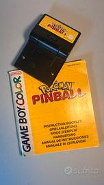 Pokémon Pinball Game Boy Originale + Manuale